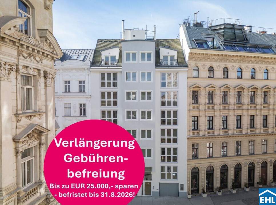 Architektur, Lage, Investment – ein überzeugendes Gesamtpaket direkt am Karmelitermarkt
