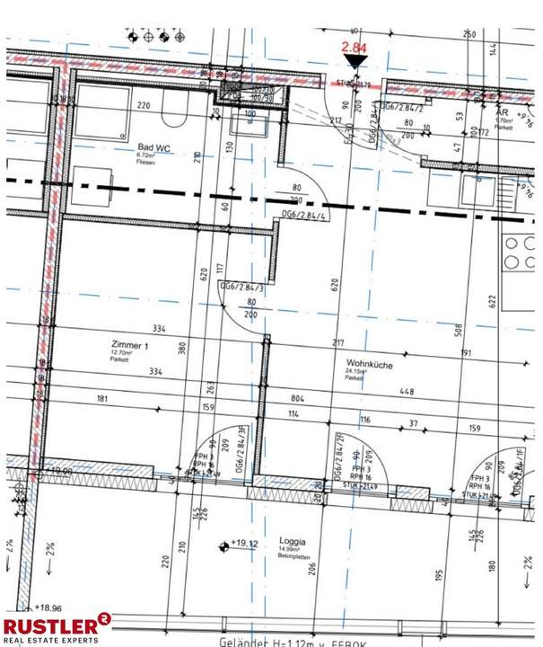 2 MONATE MIETFREI | Nahe Citypark I 2-Zimmer-Wohnung mit Loggia