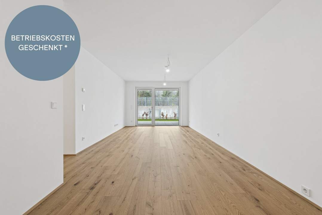 OSTERAKTION! Provisionsfreie, ideal geschnittene 3-Zimmer-Wohlfühlwohnung mit Garten | Nord-West-Ausrichtung