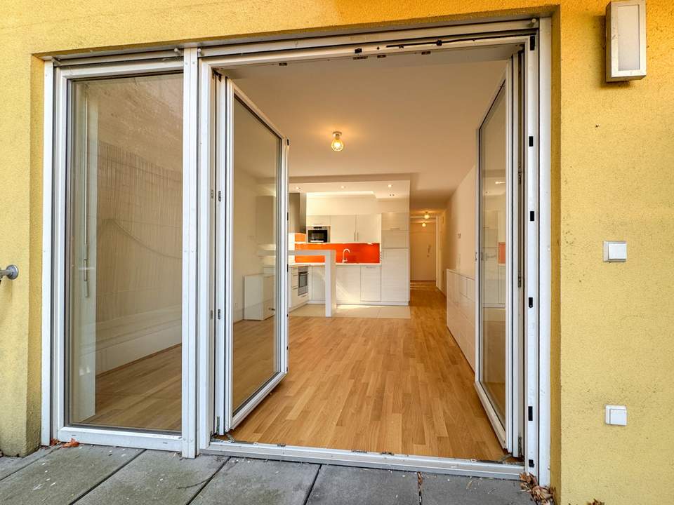 Entzückende Gartenterrassenwohnung Nähe Augarten