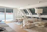 Luxuriöse 4-Zimmer-Dachgeschosswohnung über den Dächern Wiens - mit privater Dachterrasse