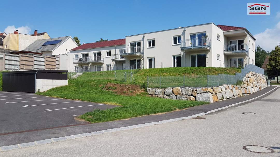 Neuer Lebensstil in Dobersberg: Moderne 2-Zimmer-Wohnung mit Garten und Terrasse!