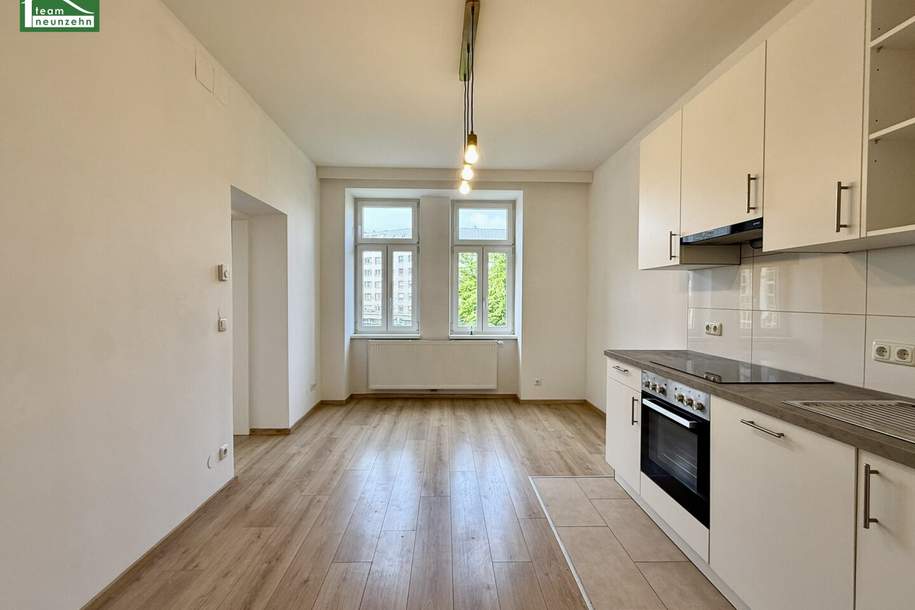 Lichtdurchflutete 2-Zimmer-Wohnung mit praktischer Raumaufteilung - ab sofort beziehbar!, Wohnung-miete, 893,98,€, 1100 Wien 10., Favoriten