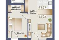 moderne 2 Zimmer - Neubauwohnung mit großem Balkon und KFZ Stellplatz