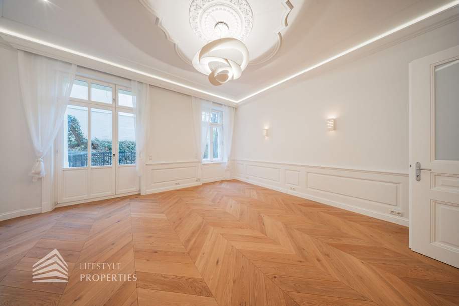 Wunderschöne 4-Zimmer-Wohnung mit Garten und Terrasse, Wohnung-kauf, 1.290.000,€, 1090 Wien 9., Alsergrund