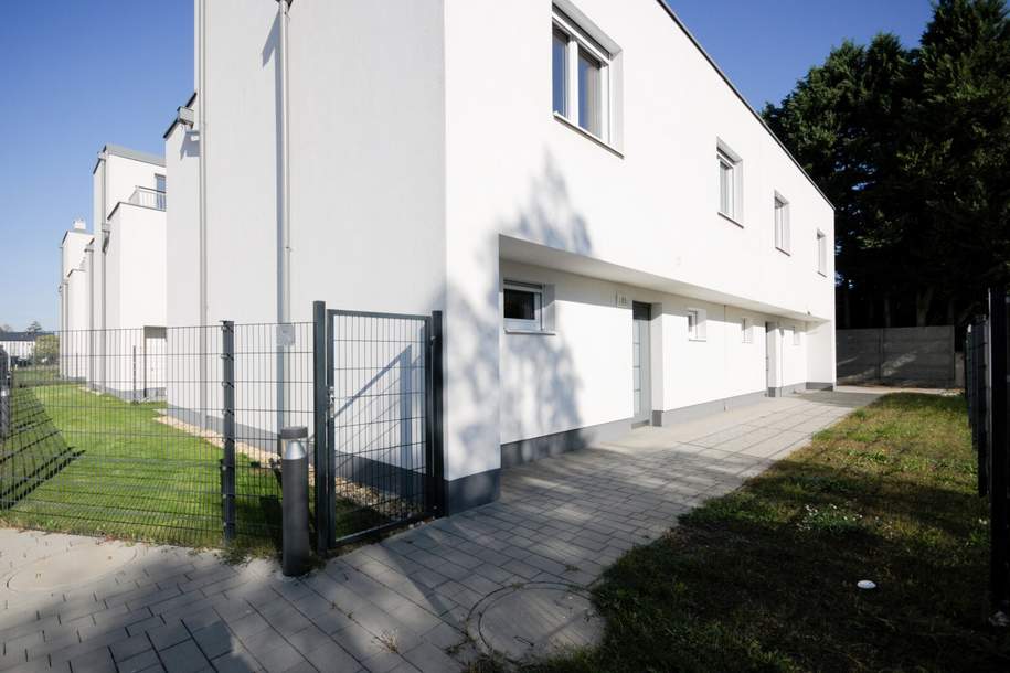 MODERNES DOPPELHAUS IN SEYRING MIT GARTEN IN SÜD-WEST AUSRICHTUNG, Haus-miete, 2.550,00,€, 2201 Korneuburg