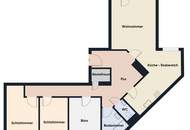 Platz für die Familie: Lichtdurchflutete Wohnung mit Balkon und bester Anbindung