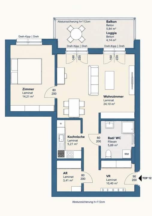 2 Zimmer-Wohnung | Attraktive Mietaktion