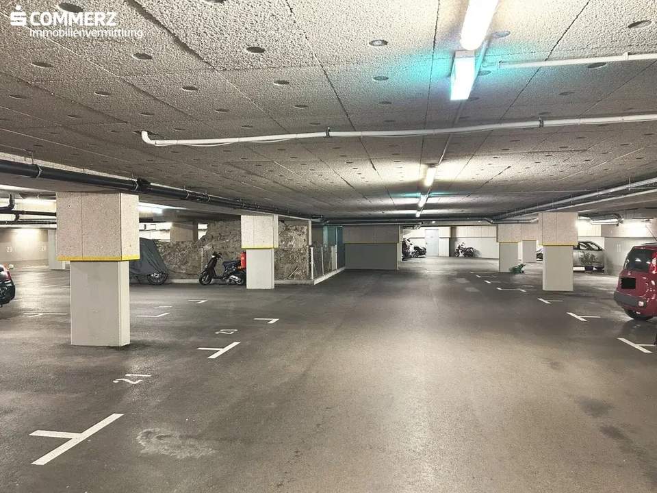 Tiefgaragenparkplatz in Pöchlarn