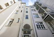 Befristet vermietete 2-Zimmer-Wohnung im sanierten Altbau.