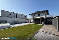 Pool, Garten, Ruhe – modernes Familienhaus nahe Wien