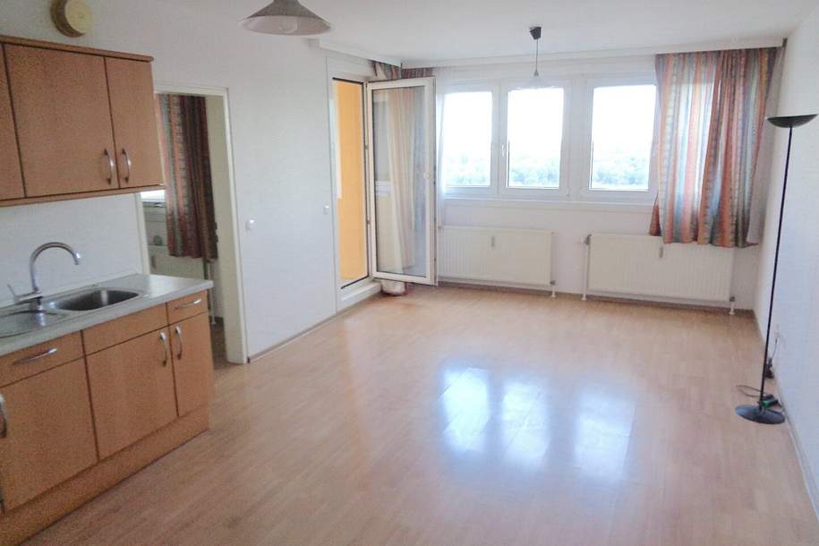 Modernes Wohnen in Wien Nähe Uno City - 2 Zimmer Eigentumswohnung mit Loggia ++ 3-5 Minuten zur U1, Wohnung-kauf, 280.000,€, 1220 Wien 22., Donaustadt