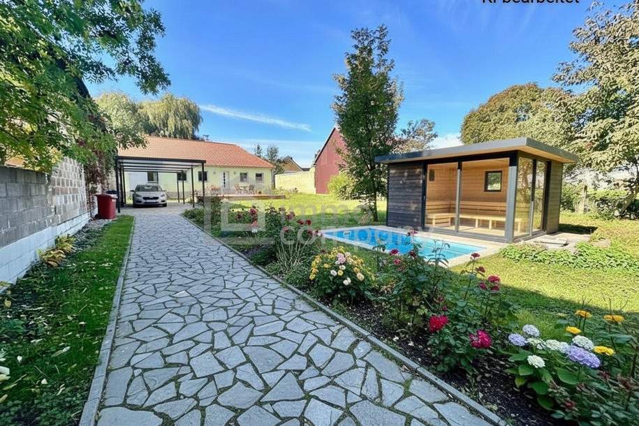 Charmantes Einfamilienhaus in Herzogbirbaum: Ihr Sanierungsprojekt mit Garten und Terrasse!, Haus-kauf, 229.000,€, 2002 Korneuburg