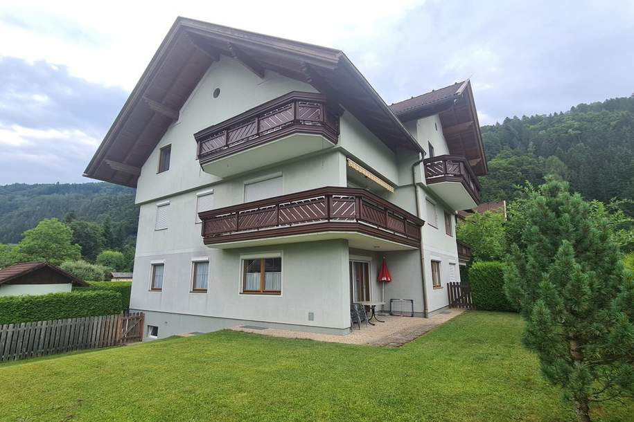 3-Zimmer Gartenwohnung in Döbriach-MiIlstättersee, Wohnung-kauf, 321.000,€, 9545 Spittal an der Drau