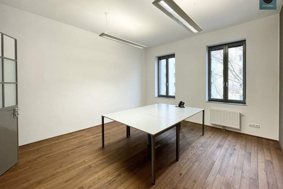 ALL-IN Loft Raum zur Vermietung im Gemeinschaftsbüro - Loft mit bester Ausstattung und Balkon in der Brotfabrik Wien!, Gewerbeobjekt-miete, 550,00,€, 1100 Wien 10., Favoriten