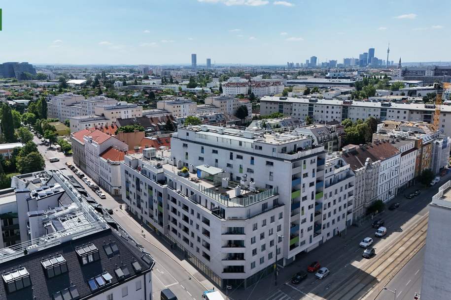 Großzügige Geschäftsfläche mit ca. 592 m² in frequentierter Lage – Brünner Straße 1210 Wien, Gewerbeobjekt-miete, 7.332,53,€, 1210 Wien 22., Donaustadt