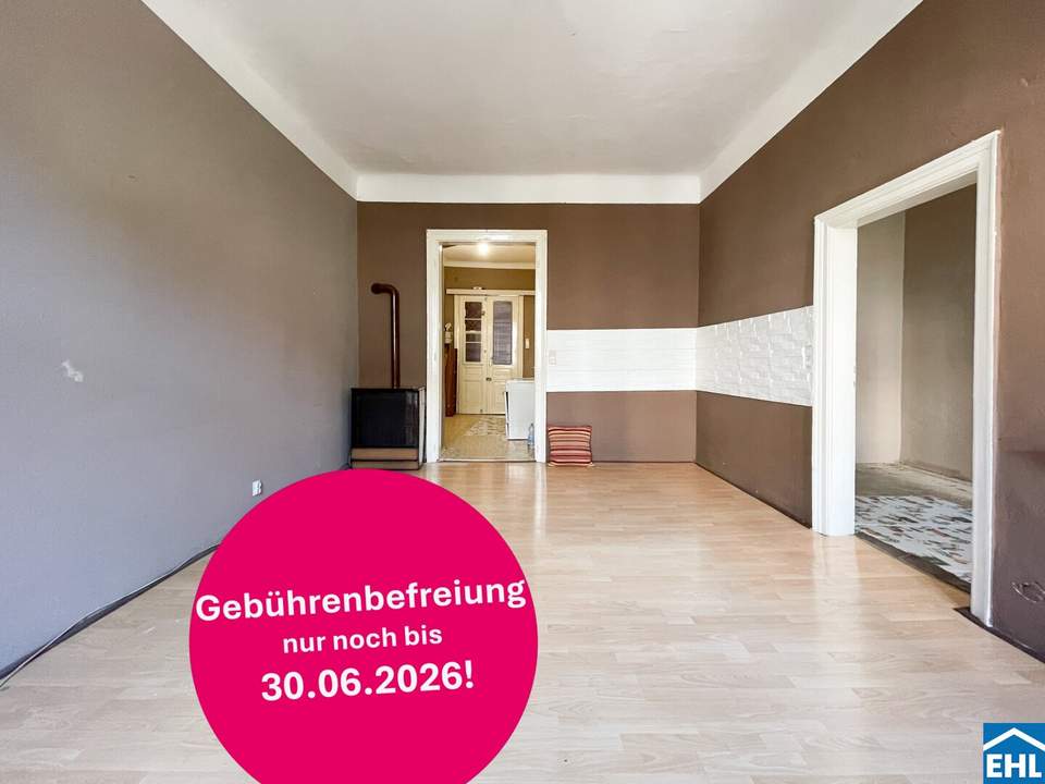 Altbauwohnung mit Potenzial nahe dem Augarten