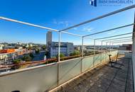 Gräumige 4-Zimmer-Dachgeschosswohnung mit 360°-Panoramablick über ganz Wien