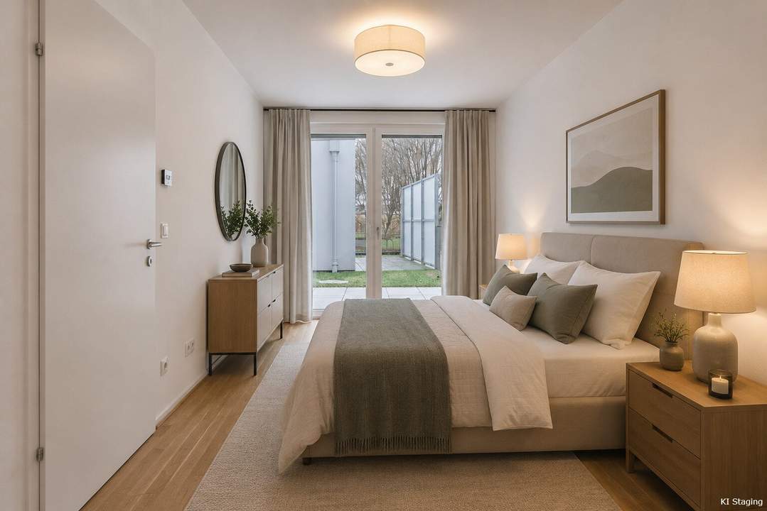 AB INS BEET >> besonders helle Gartenwohnung mit zwei Badezimmer >> ruhig und sonnig