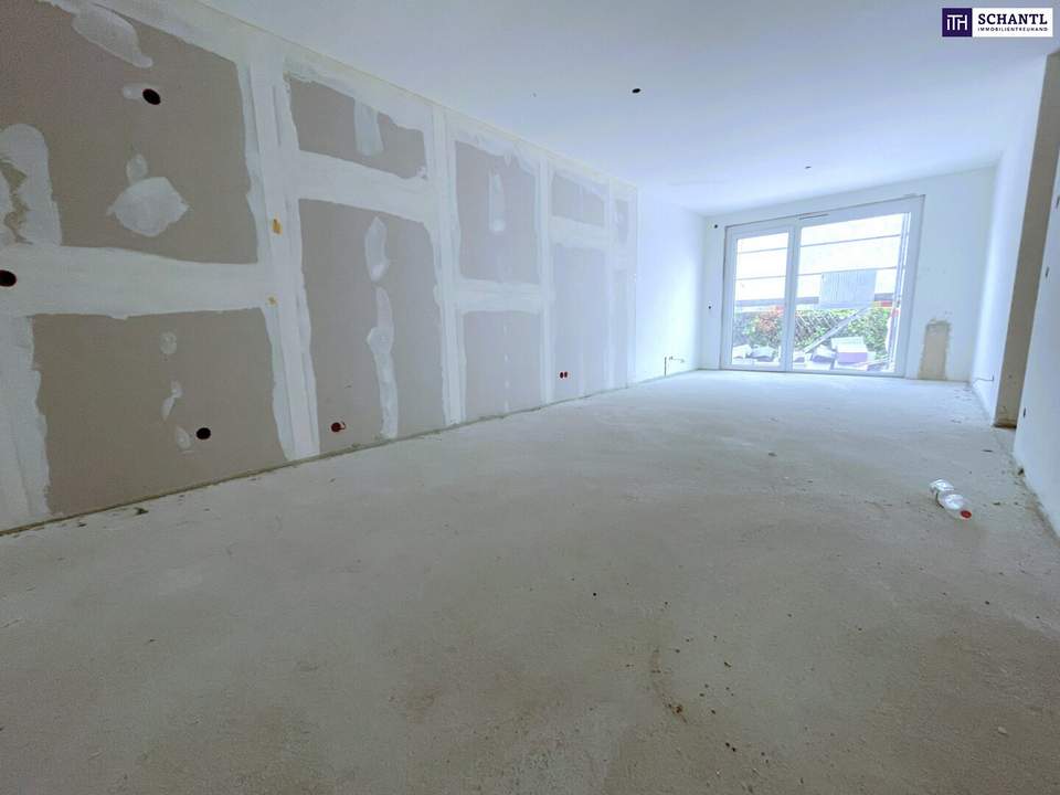 Grün I Urban I Chic: Exklusive 4-Zimmer-Gartenwohnung im Herzen von Schwechat! Nachhaltig, hochwertig und überraschend ruhig!