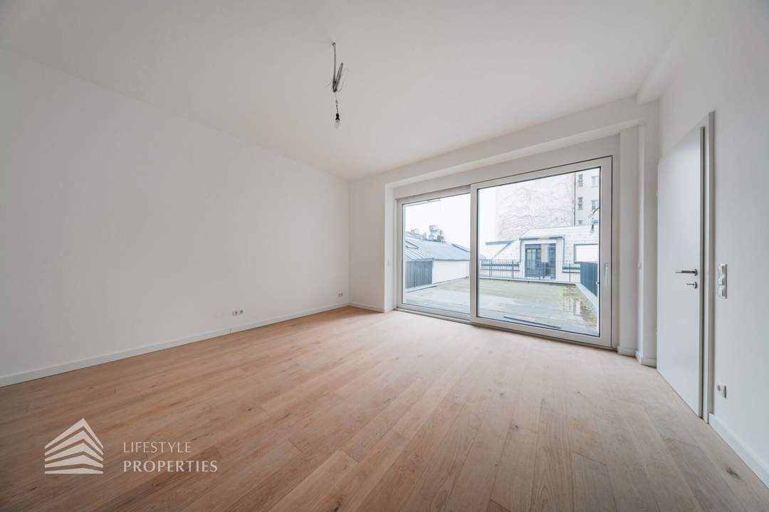 Erstbezug 3-Zimmer Wohnung mit Balkon, Nähe Aumannplatz