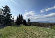 Lassen Sie sich DAS nicht entgehen - Exklusives 1291m2 großes Grundstück in Raaba – Traumhafte Lage mit Panoramablick! + GLASFASERANSCHLUSS