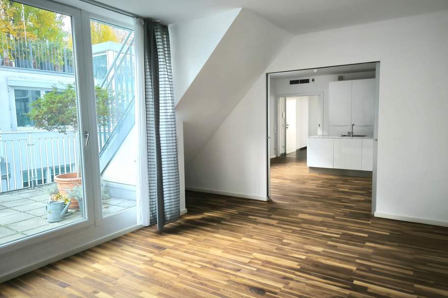 Stilvolle Dachgeschosswohnung mit traumhaftem Dachgarten – Ruhelage im Herzen von Wieden, Wohnung-kauf, 1.030.000,€, 1040 Wien 4., Wieden