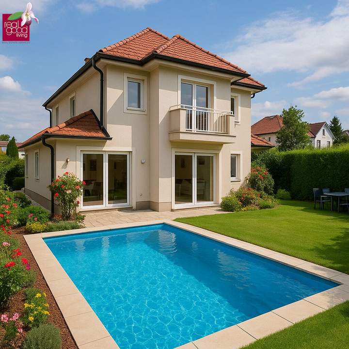 Exklusives Einfamilienhaus mit Garten, Pool & Ausbau-Potenzial in Toplage Döbling !!