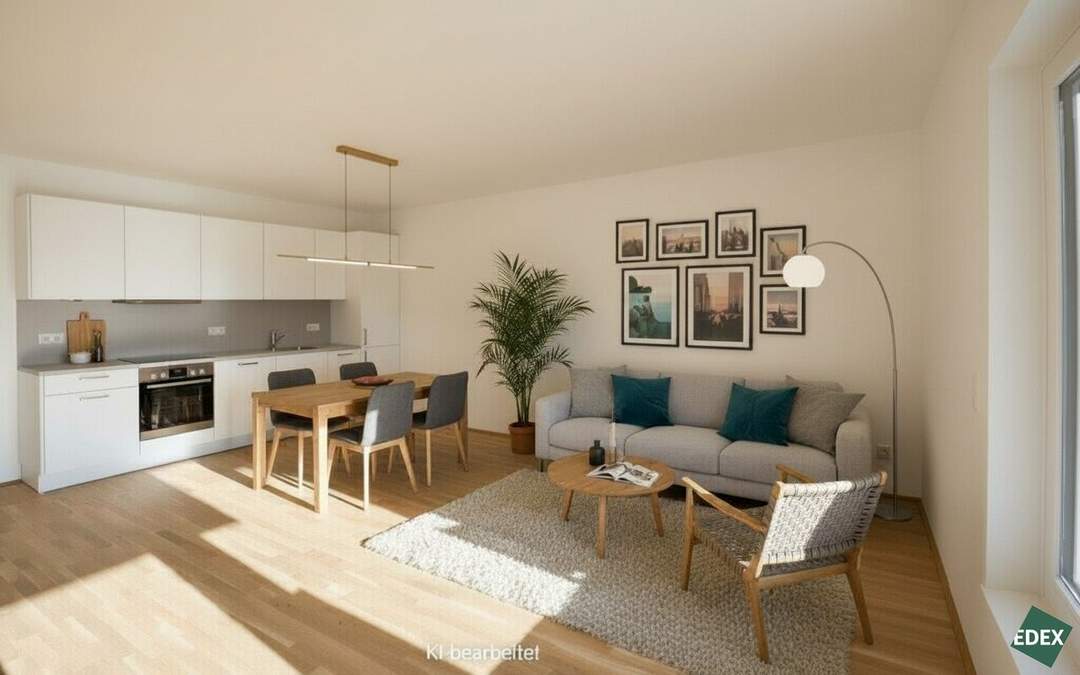 UMS ECK 51 – Großzügige 3-Zimmer-Neubauwohnung mit Balkon