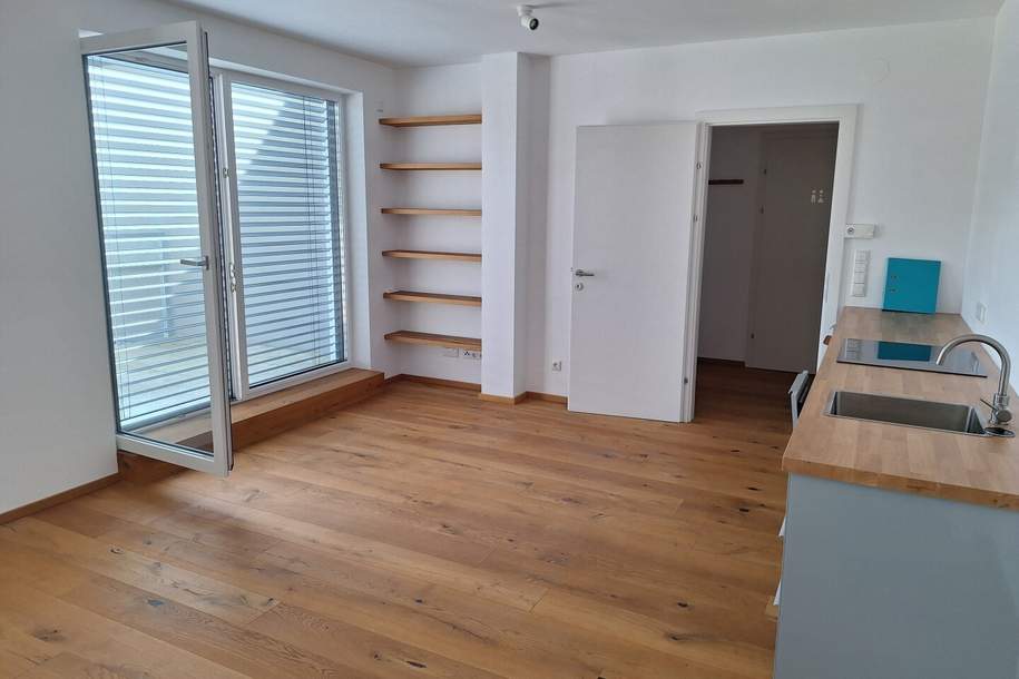 Traumhafte, helle Singlewohnung mit großer Terrasse!, Wohnung-miete, 699,47,€, 2020 Hollabrunn