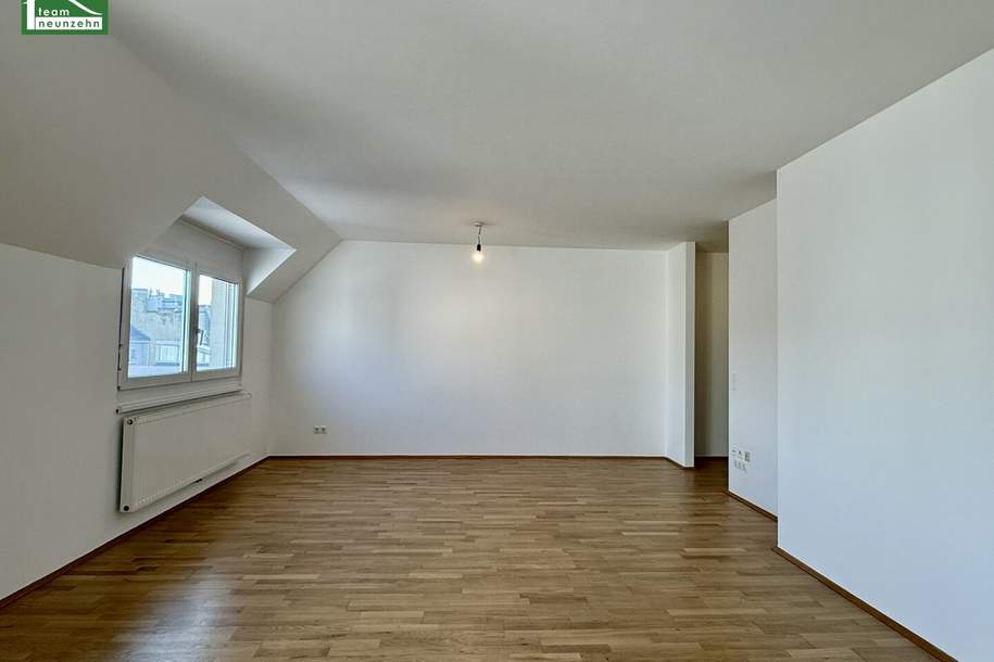 Großzügige 4-Zimmer Dachgeschosswohnung inkl. Einbauküche, Klimaanlage und sonniger Freifläche!, Wohnung-miete, 2.695,00,€, 1060 Wien 6., Mariahilf