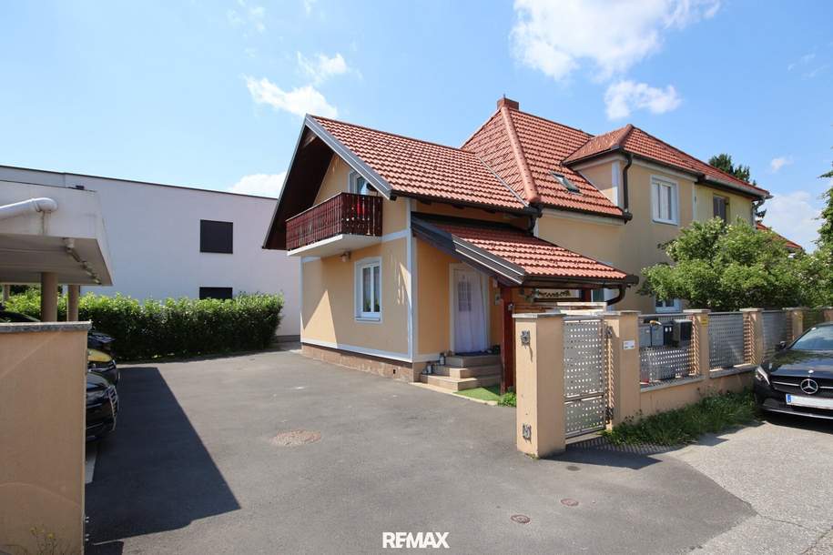 Wohnkomfort in Sackgassenlage: Doppelhaushälfte mit 2 Wohneinheiten, Garten, Terrasse & Balkon, Haus-kauf, 359.000,€, 8020 Graz(Stadt)