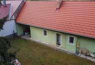 Kleines Haus mit uneinsehbaren Garten