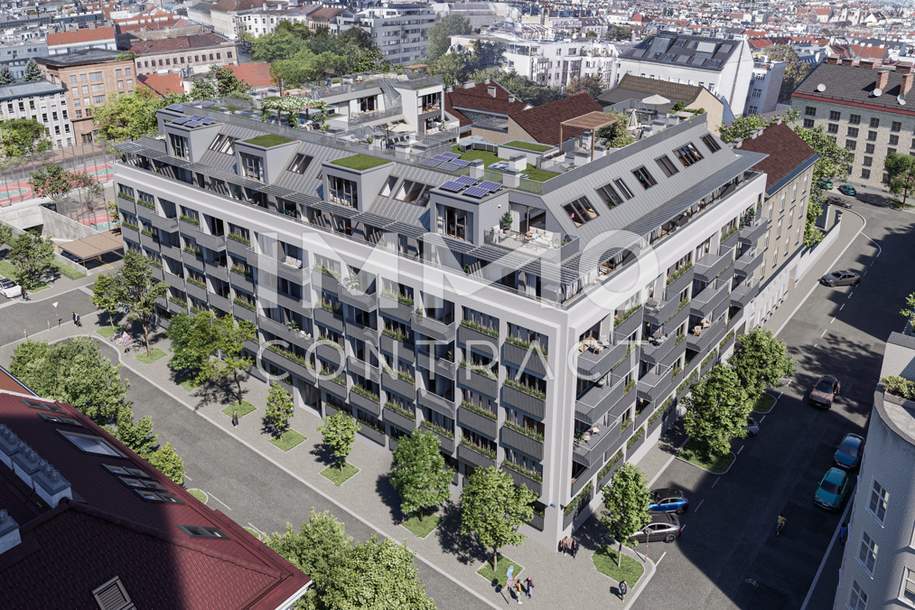 NEU! Parkseitige Zweizimmer-Wohnung mit Abendsonne & Freifläche, Wohnung-kauf, 316.600,€, 1160 Wien 16., Ottakring