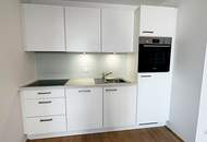 AUGARTEN-NÄHE, DACHGESCHOSS, klimatisierte 43 m2 Neubau mit 6 m2 Balkon, Wohnküche, 1 Zimmer, Duschbad, Parketten, Erstbezug