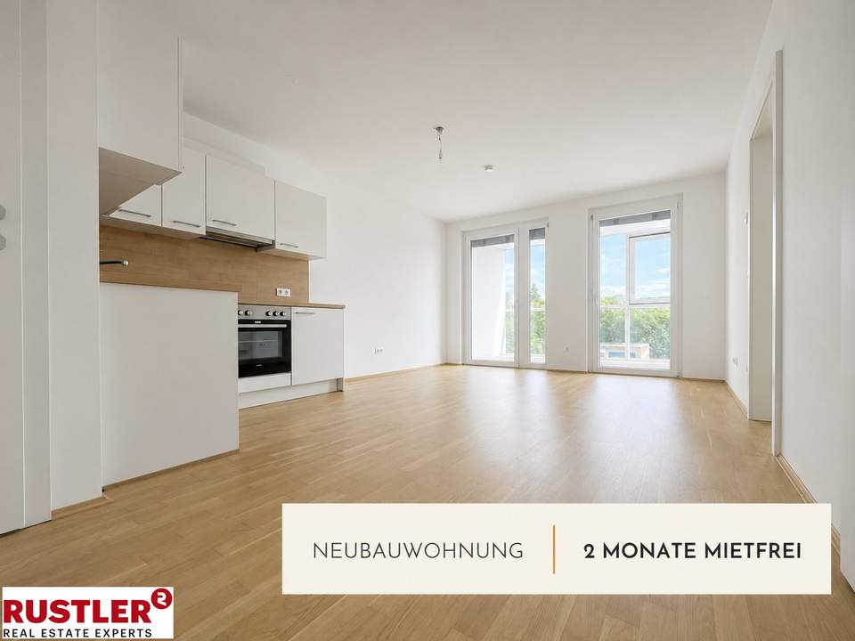 2-Zimmer-Wohnung mit Loggia in Graz – 2 MONATE MIETFREI!
