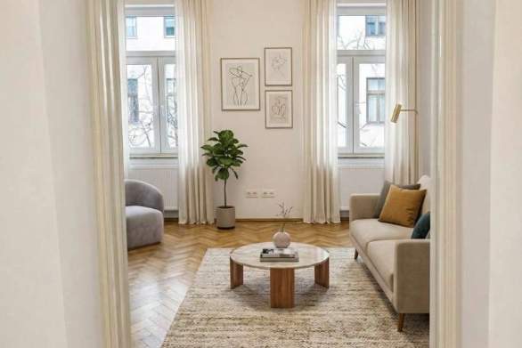 Provisionsfrei - Generalsanierte Altbauwohnung im Stuwerviertel – 2/3 Zimmer (Provisionsfrei), Wohnung-kauf, 399.999,€, 1020 Wien 2., Leopoldstadt