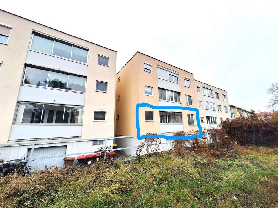 ABSOLUT NEUER PREIS!!! 63m² - Erdgeschosswohnung mit Loggia