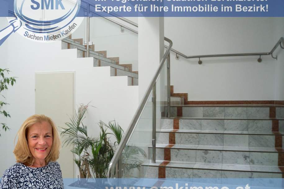 TOLLE BÜROMÖGLICHKEIT IM 22. BEZIRK VON WIEN!, Gewerbeobjekt-miete, 996,80,€, 1220 Wien 22., Donaustadt