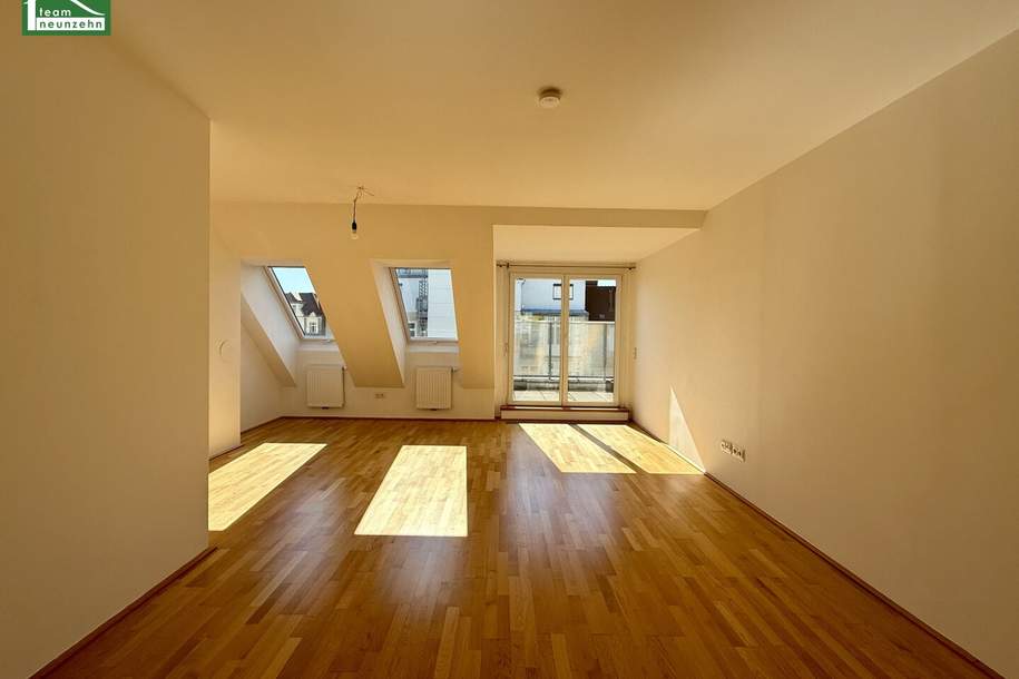 Exklusive Dachgeschoss-Residenz mit zwei Terrassen in begehrter Innenhofruhelage!, Wohnung-miete, 2.990,00,€, 1030 Wien 3., Landstraße