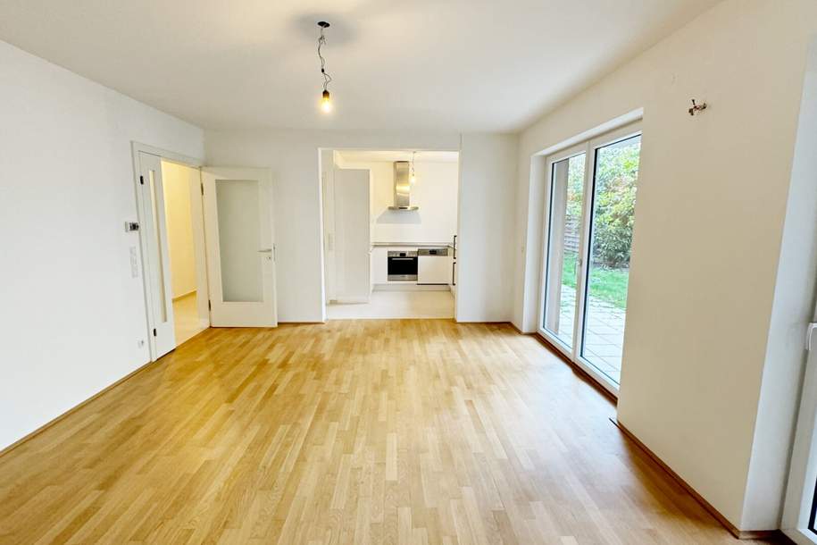Stadtrand-Idylle in Essling – Geräumige 3-Zimmer-Wohnung mit Garten, Wohnung-kauf, 449.000,€, 1220 Wien 22., Donaustadt