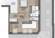 Sommerbonus bis 31.8.: DACHERSTBEZUG: Maisonette mit Terrasse + Dachterrasse sowie Wienblick