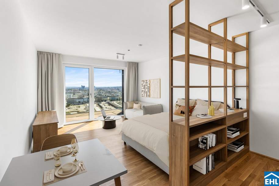 Vienna City Flair &amp; Nature Combined: Living at Nordwestbahnhof, Wohnung-miete, 1.185,81,€, 1200 Wien 22., Donaustadt
