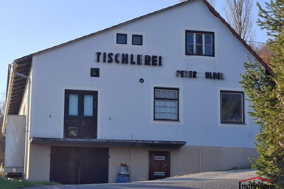 Großzügige Werkstatt/Atelier usw. (auch teilbar) mit Parkplatz in Gamlitz!, Gewerbeobjekt-miete, 6,50,€, 8462 Leibnitz