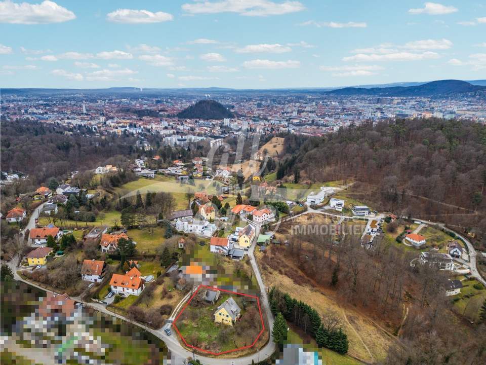 STADTBLICK-Traumgrundstück am ROSENBERG *Rarität*