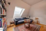 Ab Dezember: zentral begehbare 3 Zimmer Dachgeschoss Wohnung mit südseitigem Balkon im Herzen Döblings!