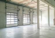 Produktions-/Lagerfläche mit ca. 6.200m² | Höhe ca. 7,60m | Teilflächen ab ca. 1.300m² möglich | Rampen und ebenerdige Einfahrt