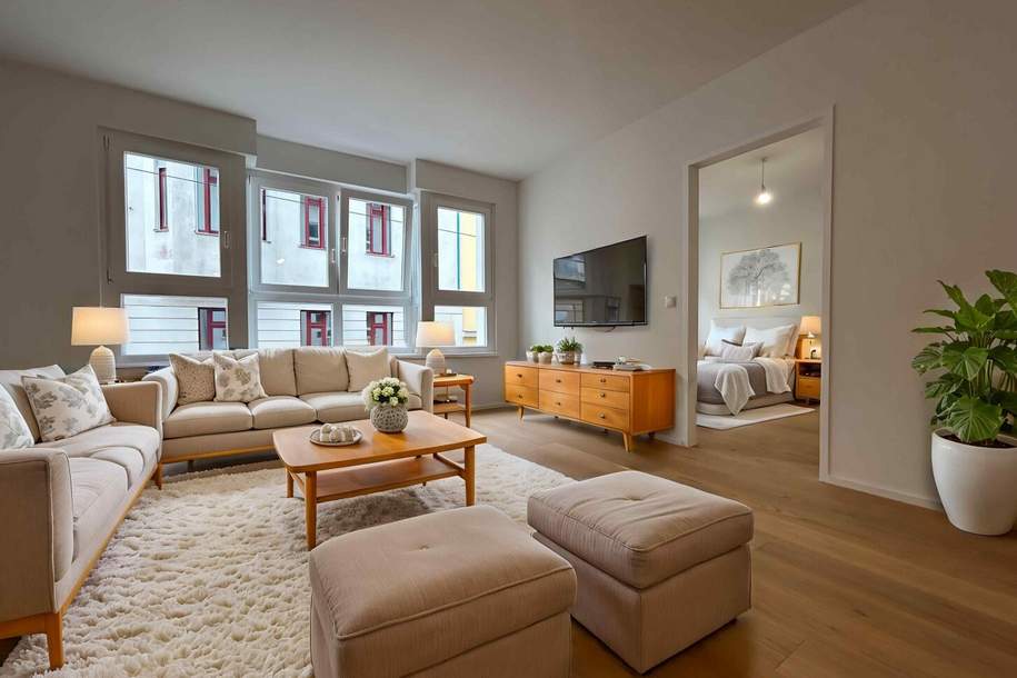 ERSTBEZUG NACH GENERALSANIERUNG! Hübsche 2-Zimmer Wohnung Nähe Währinger Schubertpark!, Wohnung-kauf, 349.000,€, 1180 Wien 18., Währing