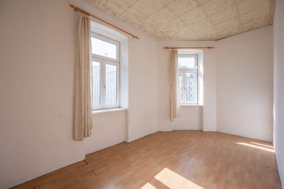 ++Gablenzgasse++ Sanierungsbedürftige 1,5-Zimmer Altbau-Wohnung, viel Potenzial!, Wohnung-kauf, 119.645,€, 1160 Wien 16., Ottakring