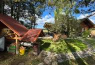 Holzhaus in Waldrandlage - absolute Ruhelage mit Dorfnähe und modernem, belagsfertigem Zubau